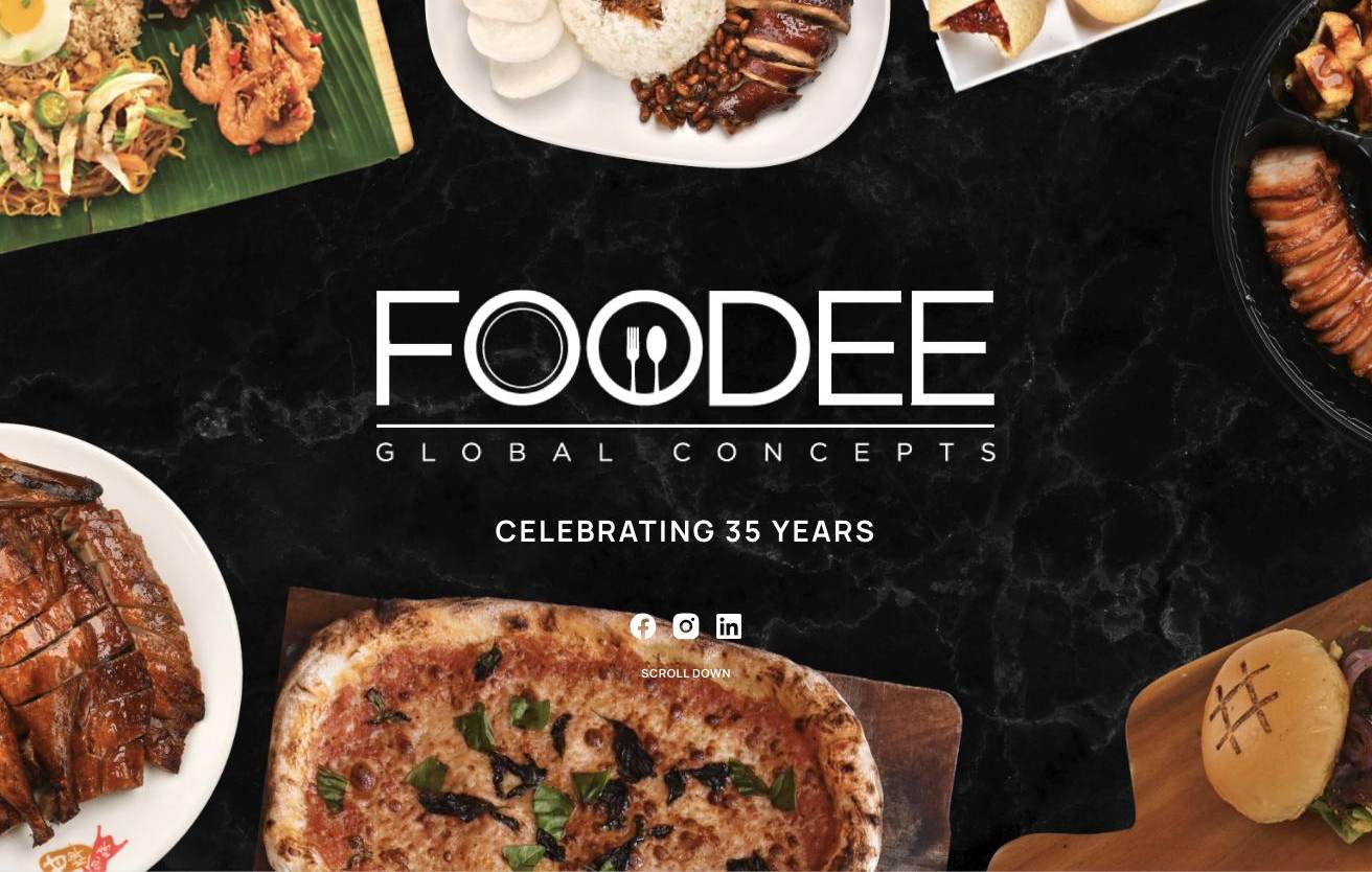 Foodee Global Concepts — celebrating 35 years